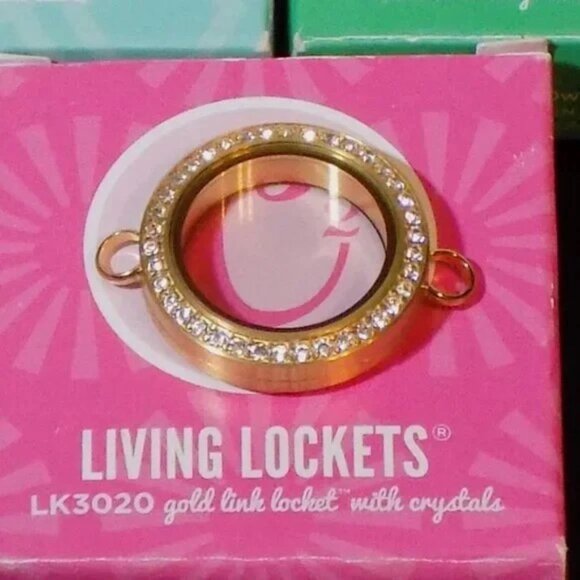 Lot of 3 Origami Owl Living Lockets Bundle. LK3020 Gold Link, LK1018, LK1002 - Picture 3 of 9